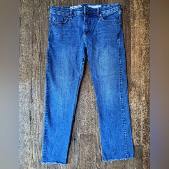 Pilcro by Anthropologie Slim Straight Jeans Size 29 - Picture 2 of 8